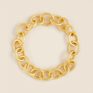 J.Crew Rounded chainlink necklace CG644
